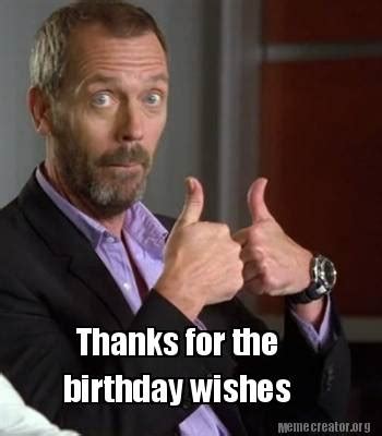 Thanks For Birthday Wishes Funny Images