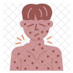 Swollen Lymph Nodes Icon - Download in Flat Style