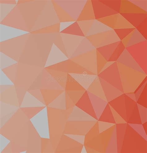 Abstract Multicolor Orange Son Background. Vector Polygonal Design Illustrator Stock Vector ...
