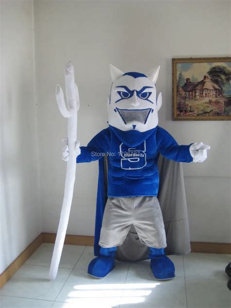 Aliexpress.com : Buy mascot blue devil mascot costume custom fancy ...