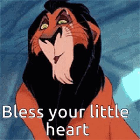 Scar Lion King GIF - Scar LionKing BlessYourLittleHeart - Discover & Share GIFs