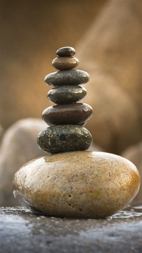 Balance, wet stones, arranged, 720x1280 wallpaper | Stone, Wet, Wallpaper