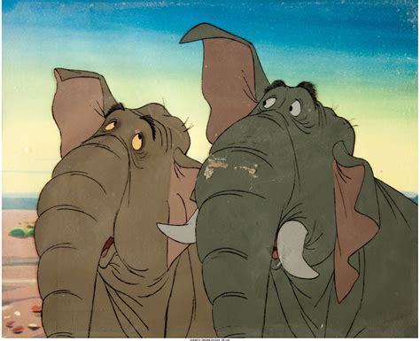 The Jungle Book Colonel Hathi Production Cel (Walt Disney, 1967 ...