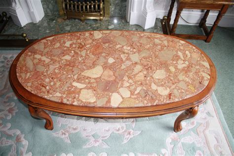 Antique Italian Marble Coffee Table