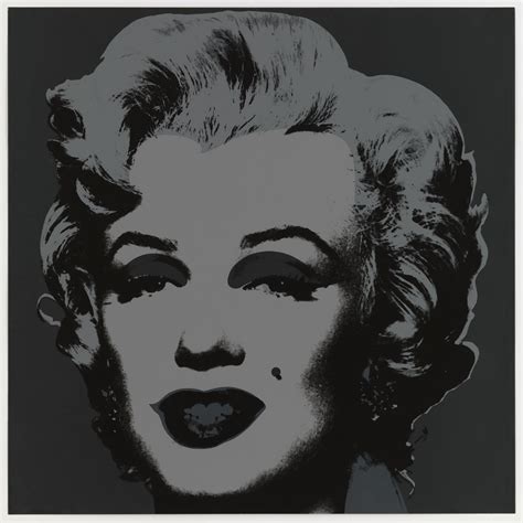 Why did Andy Warhol paint Marilyn Monroe?