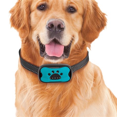 Collections Etc. Humane High-Frequency Anti-Bark Dog Collar with Vibrations - Seven Levels to ...