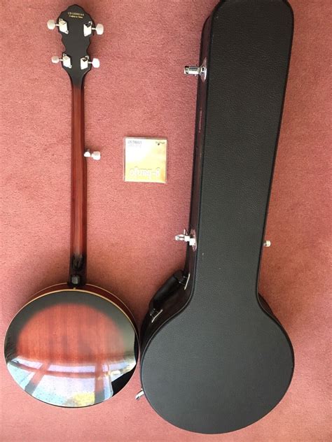 banjo 5 string fender with hard case | eBay