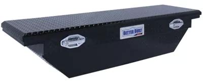 Better Built 60 in. Crossover Single Lid LO-PRO Truck Tool Box, Black at Tractor Supply Co.