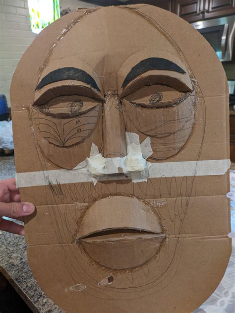 Face update and paper mache building the rolling giant. : r/KanePixelsBackrooms