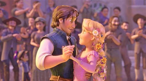 Tangled Rapunzel Flynn Rider Dancing