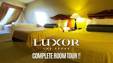 Luxor Pyramid Suite Tour - YouTube