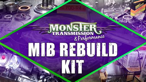 Complete Transmission Rebuild Kit | Monster Transmission - YouTube