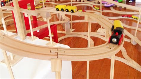 ~ LC Brio Thomas LONG BENDY CRAZY TRACK for WOODEN TRAIN SET Toys ...