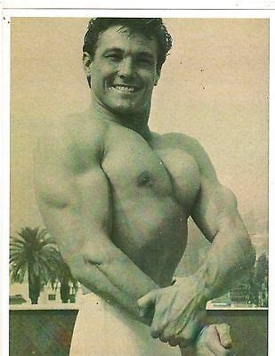 Bodybuilder Hollywood Actor BILL SMITH Muscle Bodybuilding Photo B&W ...