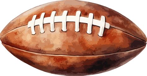 AI generated American football ball clipart design illustration 36518666 PNG
