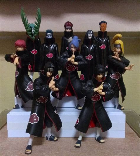 Naruto Akatsuki Figures by usmangekyoer on DeviantArt