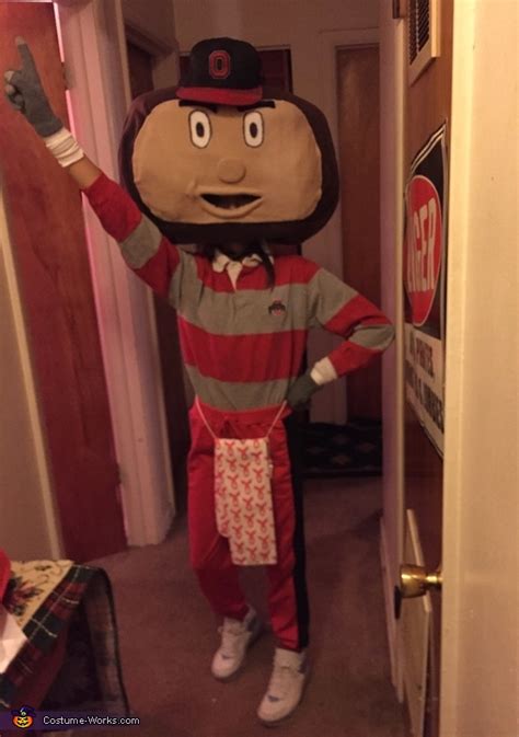 Homemade Brutus the Buckeye Costume | DIY Instructions