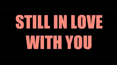 Sade - Still In Love With You [Lyrics] [HD] - YouTube