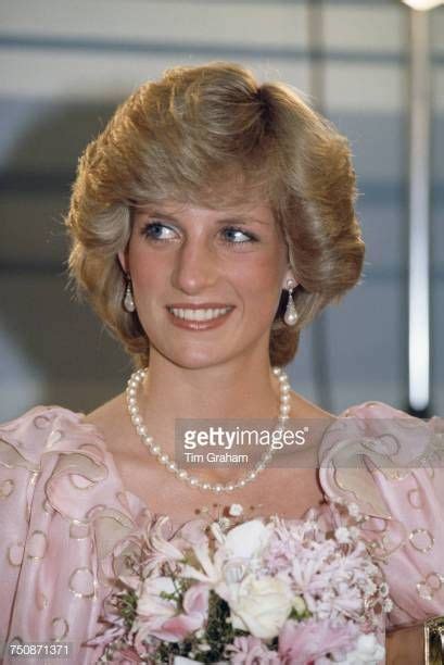 Diana Princess of Wales at a Gala Concert in Melbourne