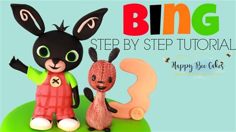 BING cake topper tutorial | BING CAKES - YouTube