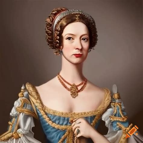 Portrait of a spanish noblewoman on Craiyon