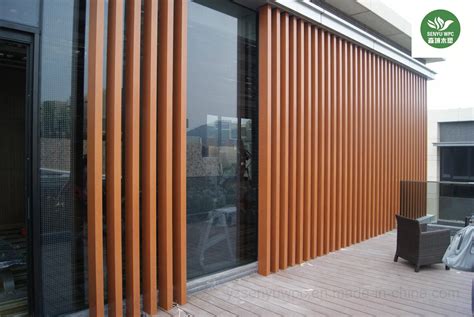 Waterproof WPC Wood Plastic Composite Outdoor Wall Panel Cladding ...