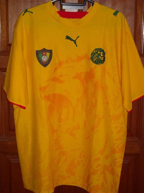 Jersi Bolasepak - Football Jerseys: Cameroon Away 2006/07 Replica