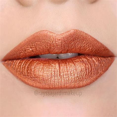 Cobre Metallic | Lipstick shades, Makeup, Lipstick