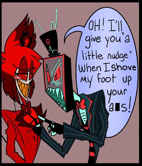 Alastor V.S. Vox (meme comic) | Hazbin Hotel (official) Amino