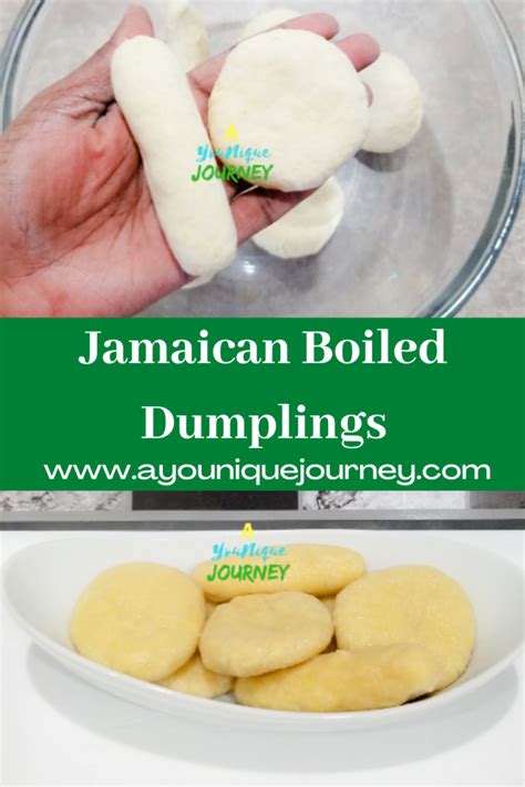 Jamaican Boiled Dumplings Recipe - A YouNique Journey