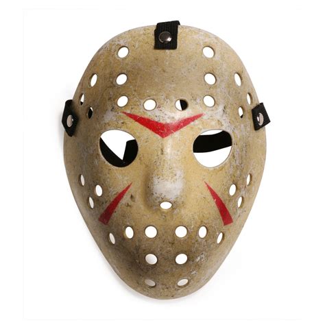 Friday The 13th Costume Prop Hockey Mask Jason Horror Mask for Kids NEW ...