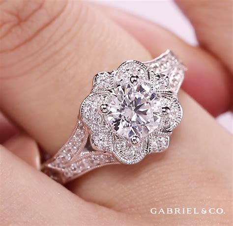Gabriel & Co Engagement Rings at Roman Jewelers | Beautiful diamond ...