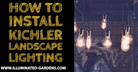 How to Install Kichler Landscape Lighting | Landscape Lighting Exeprt Mi