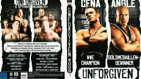 WWE Unforgiven 2005 - WWE 2K19 Full Card Playthrough - YouTube