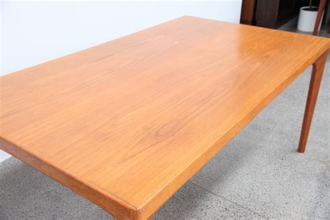 Teak Extendable Table by Henning Kjaernulf - The Vintage Shop