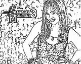 Hannah Montana Coloring Page 12  Wecoloringpagecom sketch template
