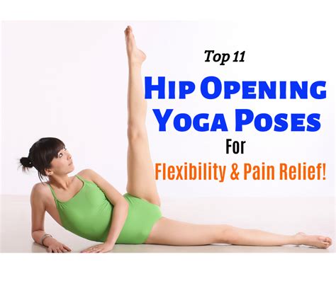 11 Yoga Poses for Hip Pain & Flexibility - www.thelifestylecure.com