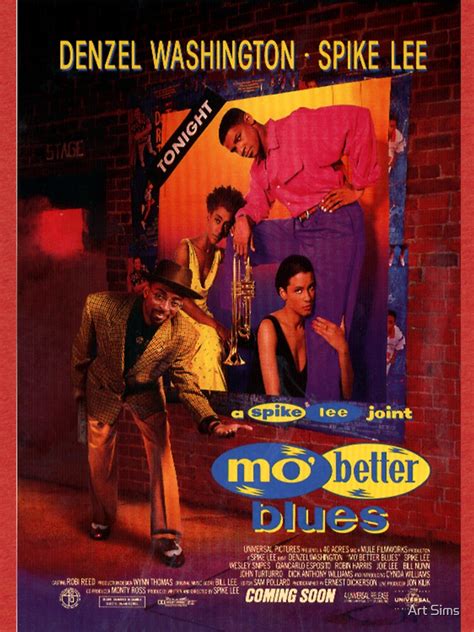 "Mo Better Blues Movie Poster" T-shirt by artsims | Redbubble