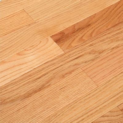 Bruce American Originals Natural Red Oak 3/4in. T x 2-1/4 in. W x Varying L Solid Hardwood ...