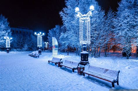 Winter in the arctic Murmansk · Russia Travel Blog