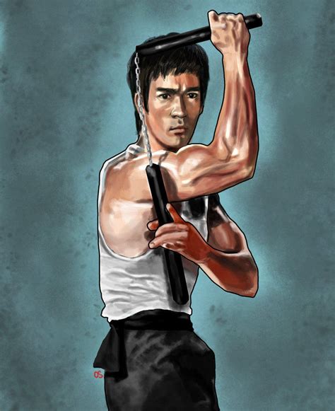 Bruce Lee Nunchucks 2 by osx-mkx on DeviantArt