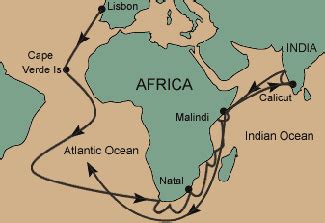 Vasco Da Gama set out to discover a sea route to India to enable Europeans to continue trading ...