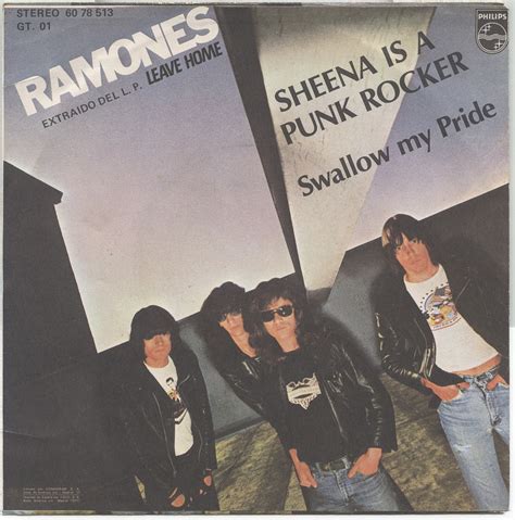 SPANISH BOMBS: Ramones -Sheena is a Punk rocker 7" 1977