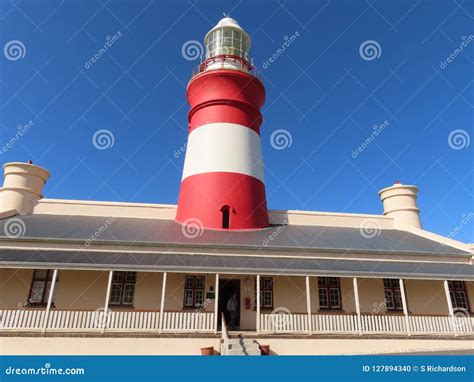 Looking at the Lighthouse at Cape L`agulhas Editorial Image - Image of still, agulhas: 127894340