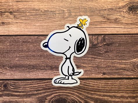 Snoopy Stickers - Etsy