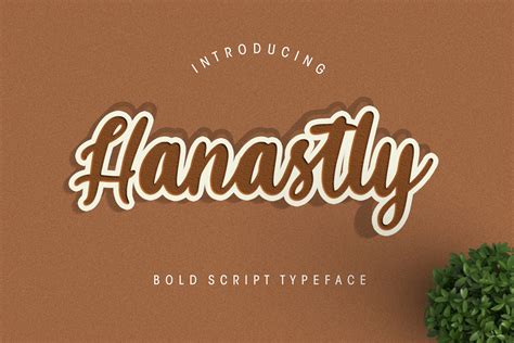 Hanastly Bold Free Font | Hey Fonts