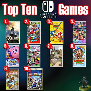 Top Ten Switch Games | Since today's Video Game Friday, here… | Flickr
