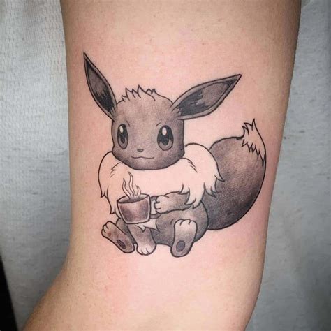 Eevee Tattoo By Kartz Pokemon Tattoo Pokemon Stencils Anime Tattoos | My XXX Hot Girl