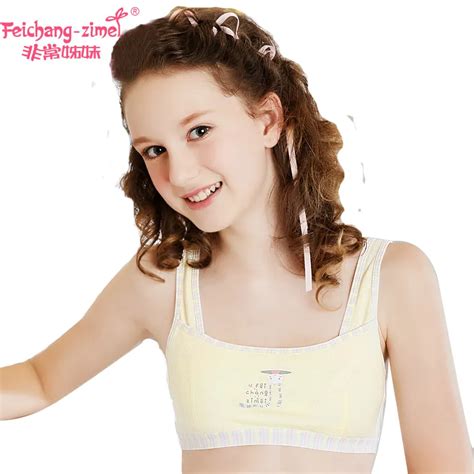 Free Shipping! Feichangzimei Teenage Girl Underwear Cotton Solid AA Cup ...