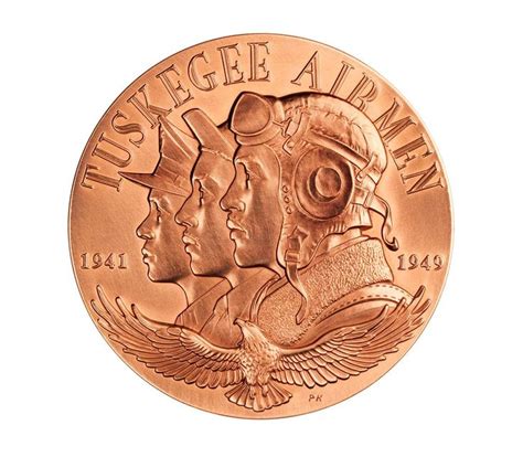 Tuskegee Airmen Bronze Medal 1.5 Inch - US Mint Military Records ...